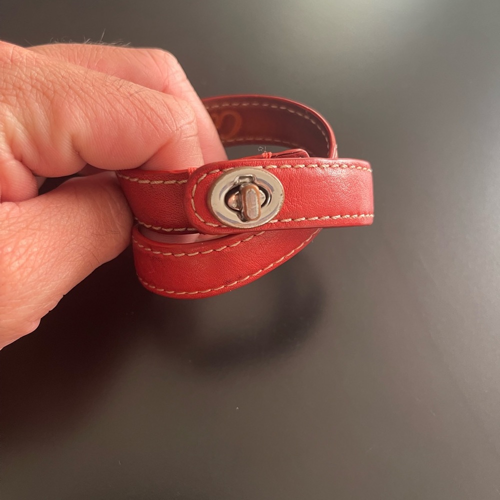 Coach Legacy turn lock bracelet
